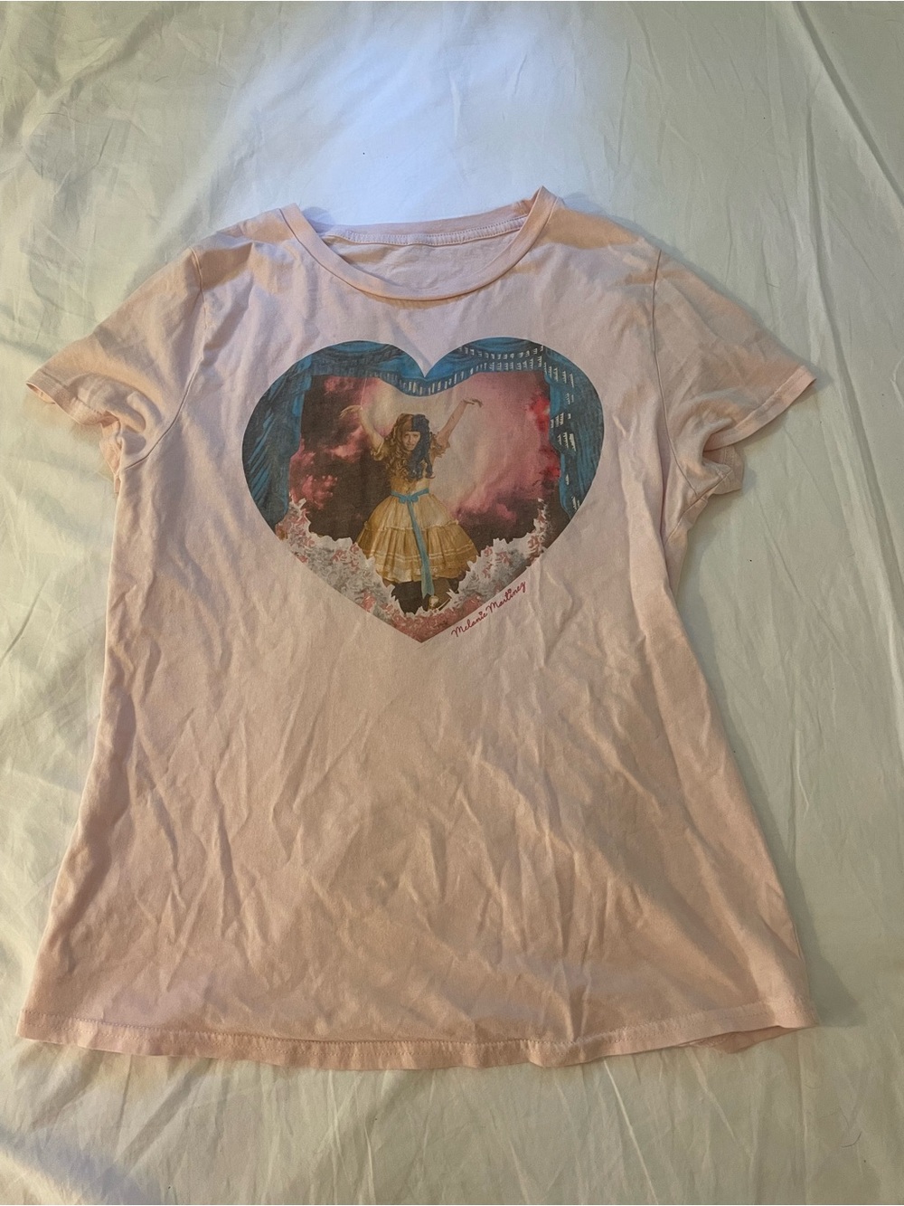pink graphic melanie martinez tee🪽